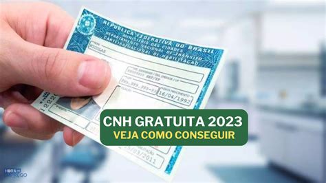 cnh gratuita 2023 df